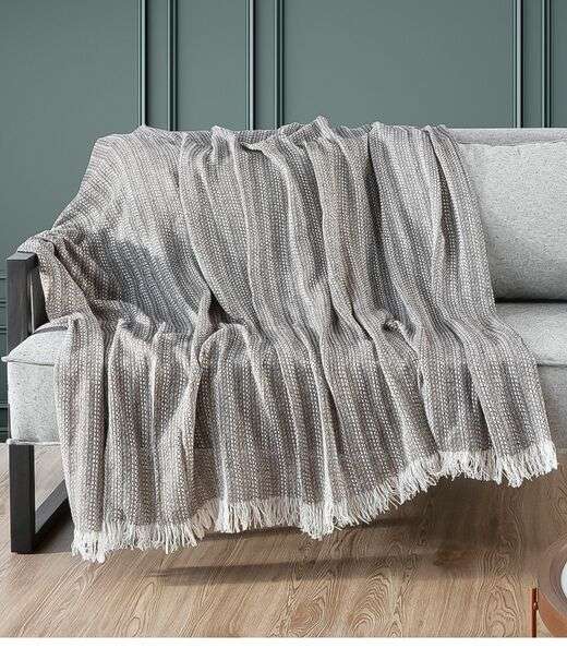 Image_Manta Para Sofá Sevilha 210 Cm x 170 Cm Adomes Marrom