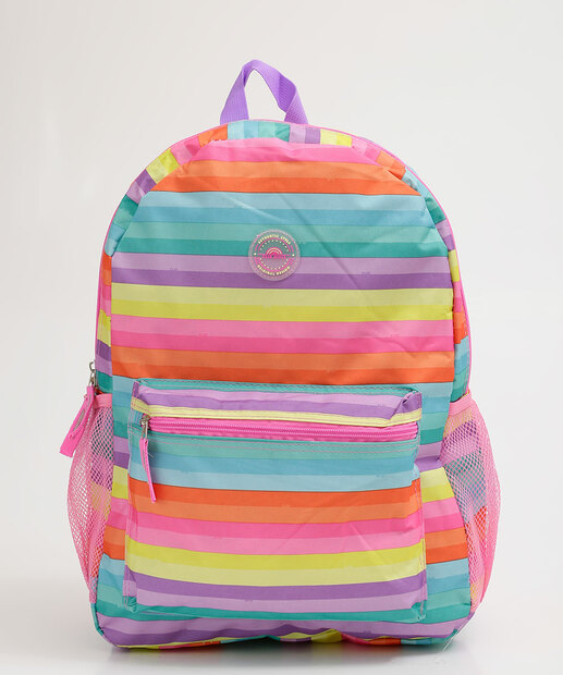 Mochila Feminina Listras Marisa 