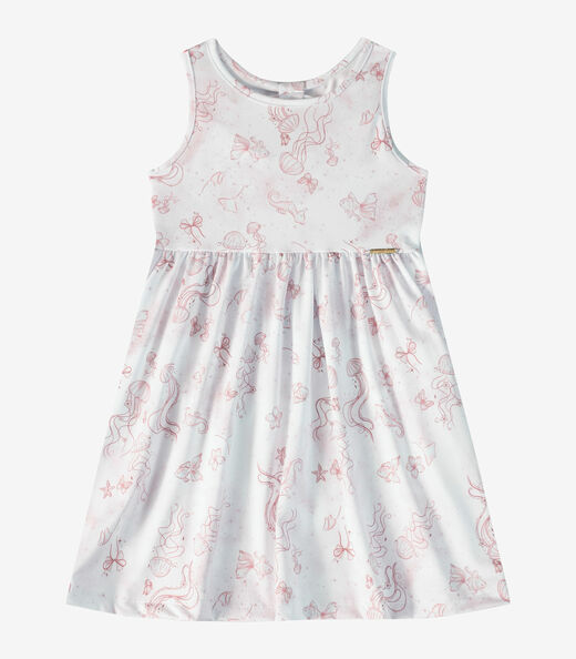 Image_Vestido Verão Menina Com Strass Rovi Kids Rosa