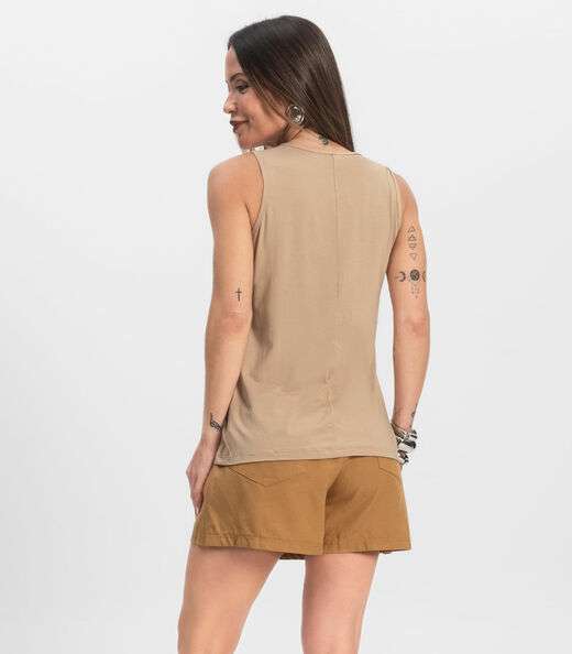 Blusa Feminina Lisa Infinita Cor Rosa