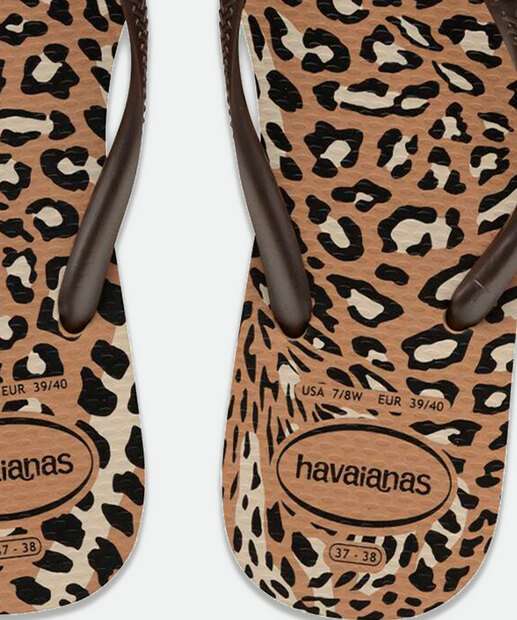 Chinelo Havaianas Feminino Slim Animals
