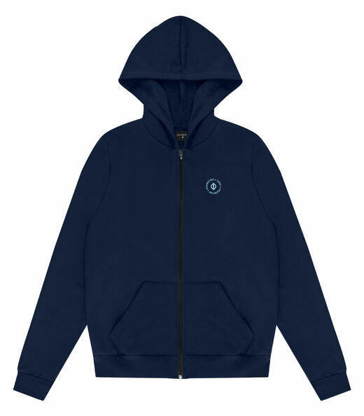 Image_Jaqueta Masculina Moletom Com Capuz Diametro Azul