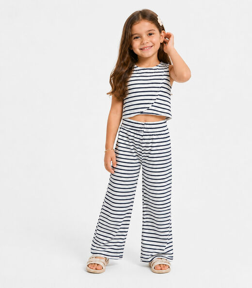 Image_Conjunto Infantil Regata e Pantacourt Select Branco