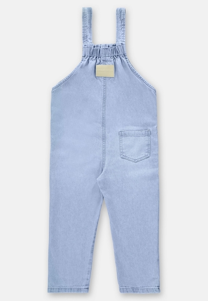 Jardineira Jeans Unissex Infantil Up Baby