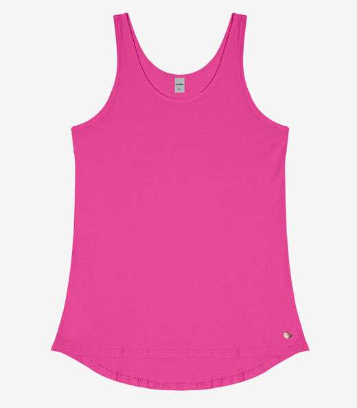 Regata Feminina Básica em Viscotorcion Rovitex Rosa
