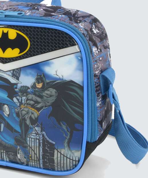Lancheira Infantil Estampa Batman Luxcel 