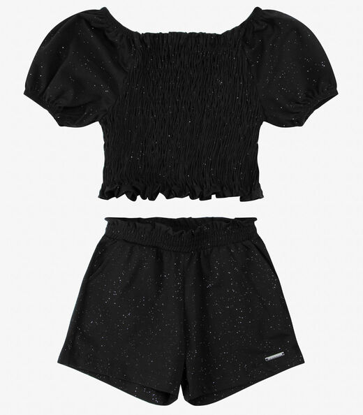 Image_Conjunto Blusa com Shorts cotton glitterTrick Nick Preto