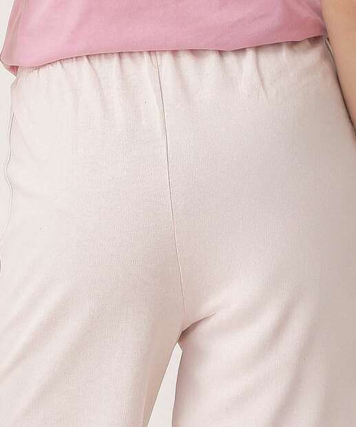 Calça Juvenil Wide Leg Moletinho Marisa Tam 10 a 16