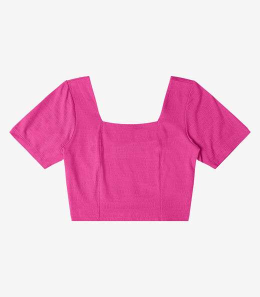 Blusa Viscose Feminina Minty Rosa