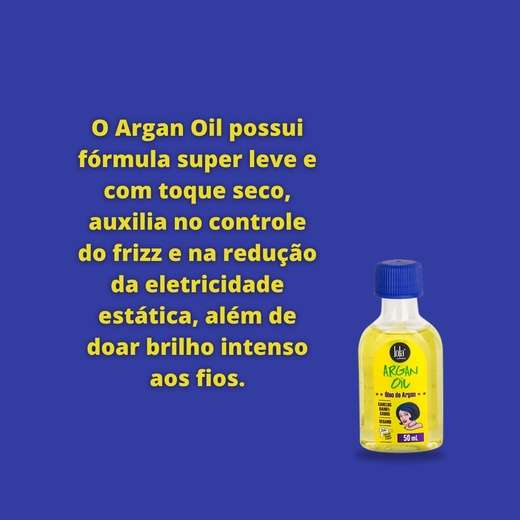 Lola Kit Oleo Danos Vorazes e Oleo de Argan 2 Itens