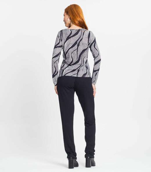 Calça Feminina Em Molecotton Rovitex Preto