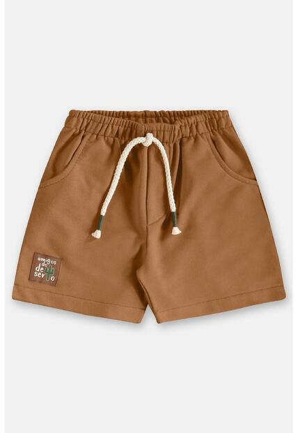 Conjunto Menino Camiseta e Short Três e Já