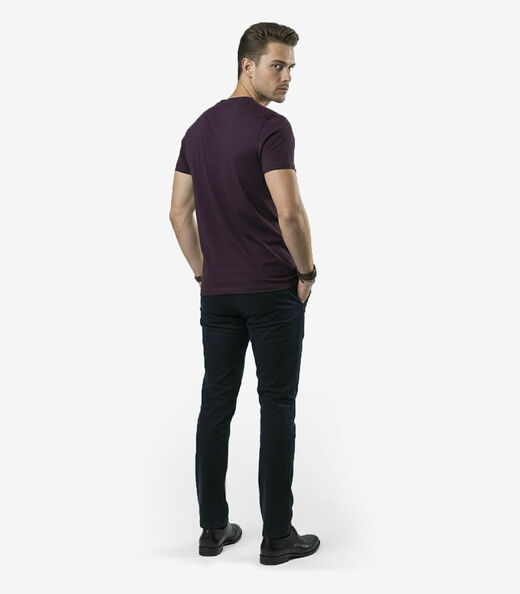 Camiseta Masculina B?sica Select Roxo