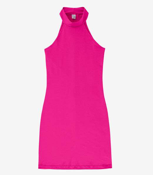 Vestido Feminino em Cotton Infinita Cor Rosa