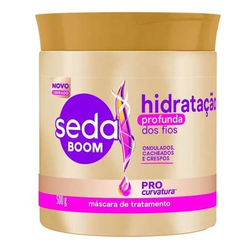 Image_Máscara Capilar De Tratamento Seda Boom Pro Curvatura 500g