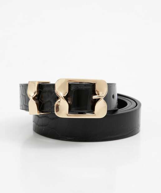 Kit 2 Cintos Feminino Fivela Marisa