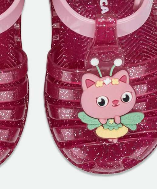 Sandália Infantil Gabby Glitter Dream Works