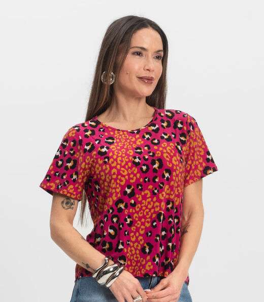 Blusa Feminina Infinita Cor Rosa