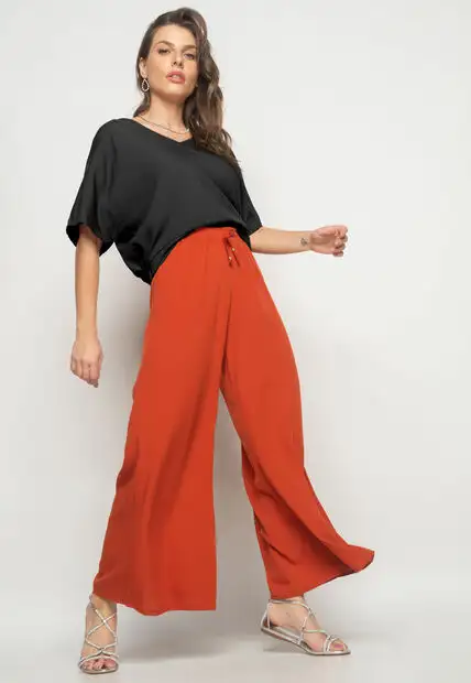 Blusa Morcego Viscolinho Preto Salvatore Fashion