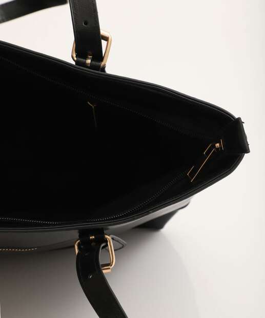 Bolsa De Ombro Tote Feminina Marisa Preto 