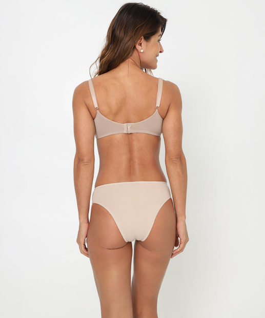 Kit 3 Calcinhas Tanga Animal Print DelRio Marrom