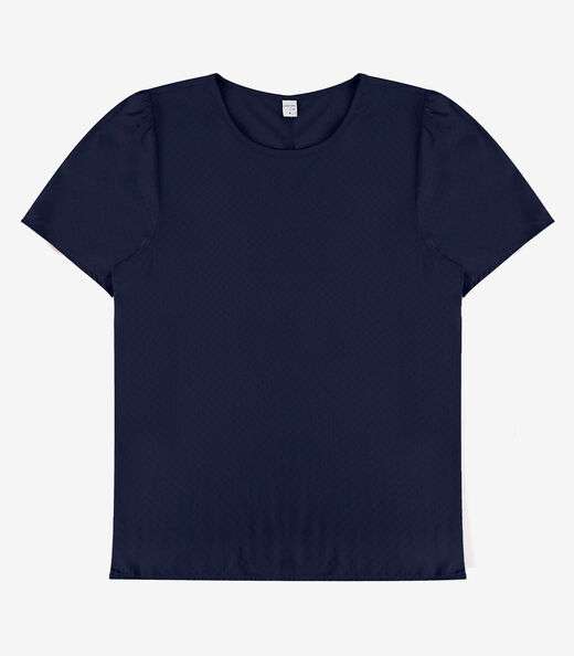 Image_Blusa Feminina Em Viscose Infinita Cor Azul