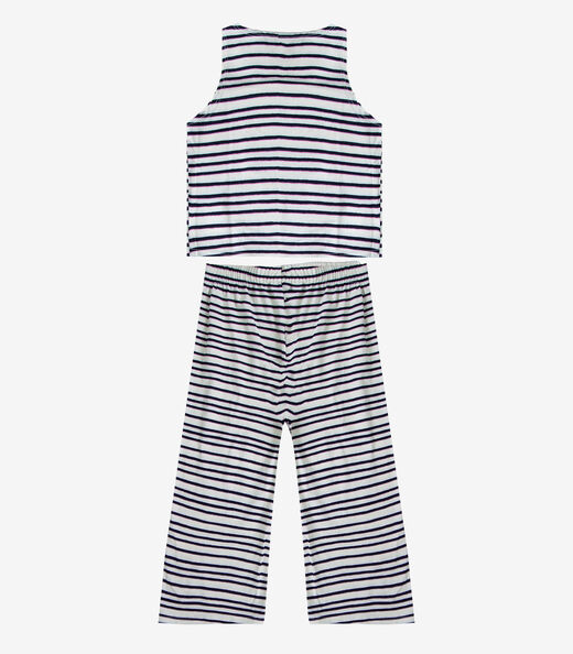 Conjunto Infantil Regata e Pantacourt Select Branco