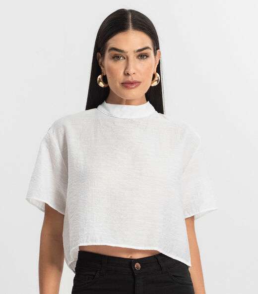 Blusa Feminina Infinita Cor Branco
