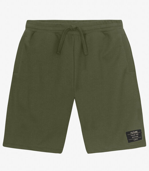 Image_Bermuda Juvenil Masculina em Moletom Minty Verde