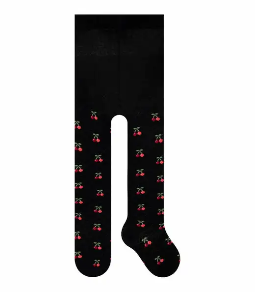 Meia Calça Infantil Selene Preto