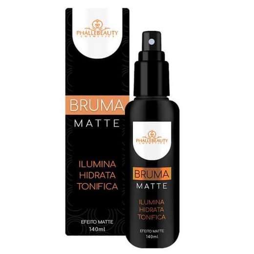 Kit c/9 Bruma Iluminadora Matte 140ml Ph025 PhalleBeauty