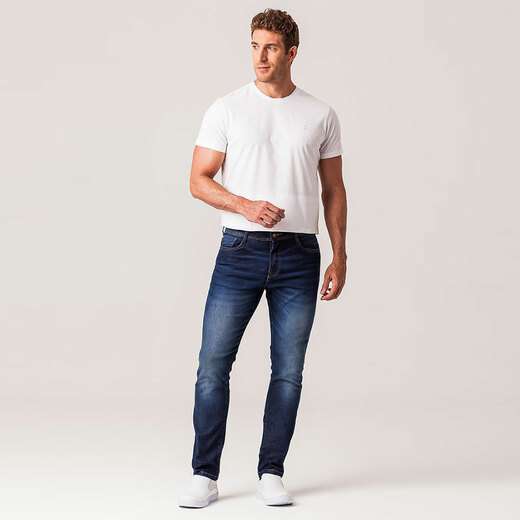 Calça Jeans Slim Masculina Zune