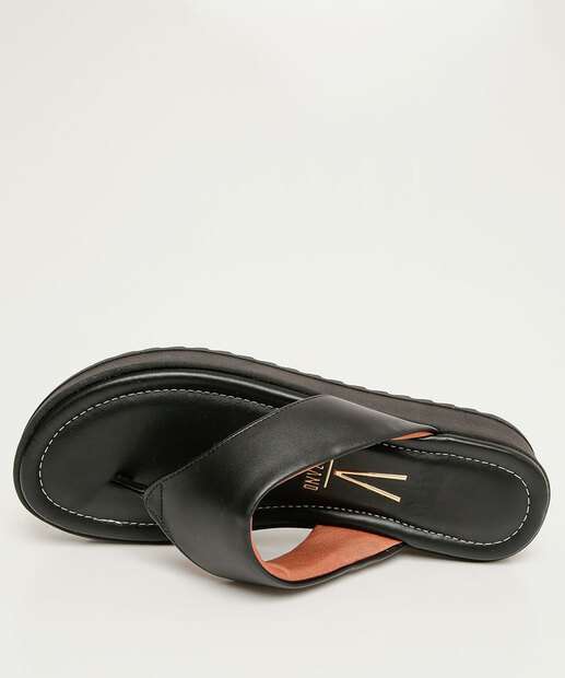 Tamanco Feminino Flatform Tiras Vizzano 