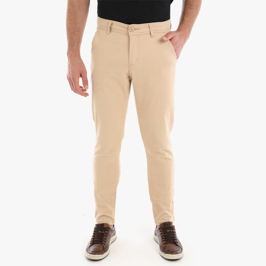 Calça De Sarja Com Bolso