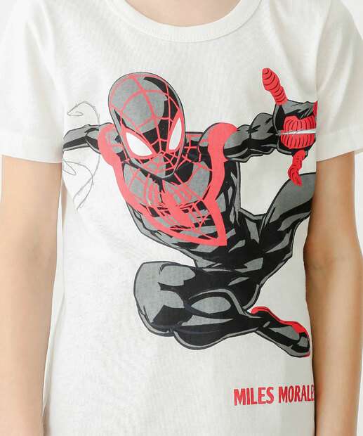 Camiseta Infantil Homem Aranha Marvel Tam 4 a 10