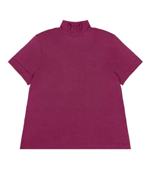Blusa Gola Alta Feminina Plus Size Secret Glam Vermelho