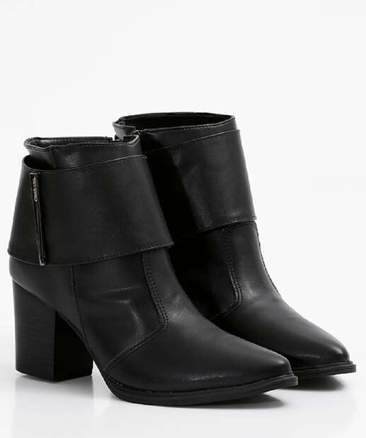 Bota Feminina Cano Curto Salto Grosso Via Uno 