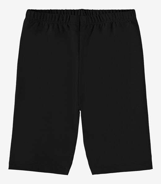 Bermuda Ciclista Infantil Feminina Rovitex Kids Preto