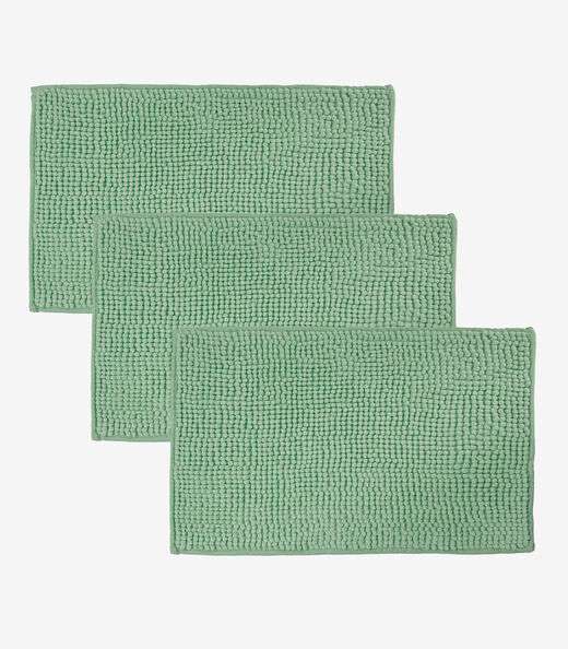 Image_Kit 3 Tapetes Pipoca Microfibra Infinita Cor Verde