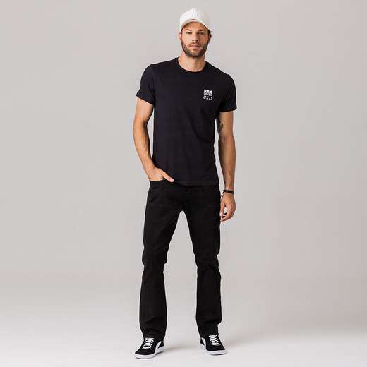 Camiseta Masculina Estampa Rock e Soda Street