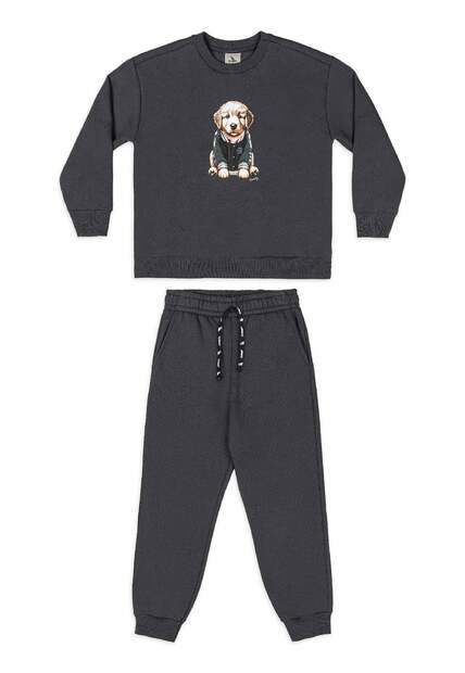 Conjunto Blusão e Calça Quimby