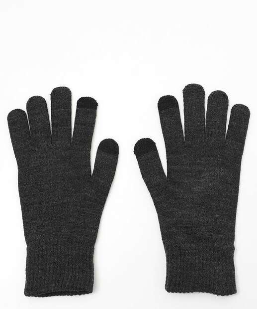 Image_Luvas Masculina Tricô Marisa Preto
