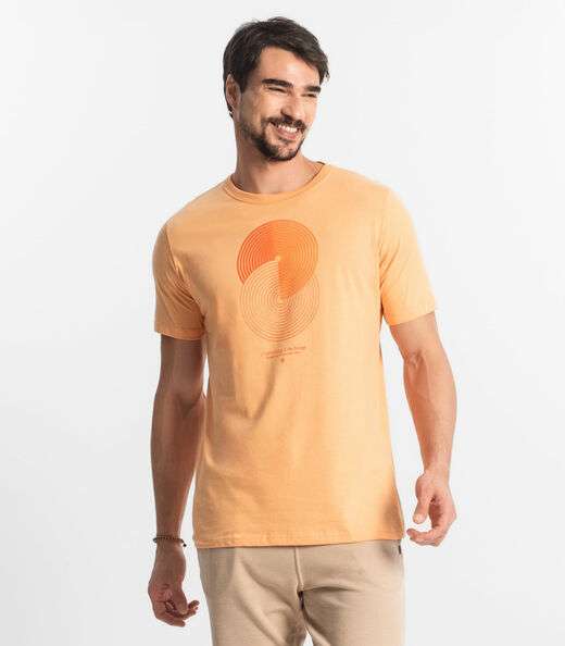 Image_Camiseta Masculina Meia Malha Diametro Laranja