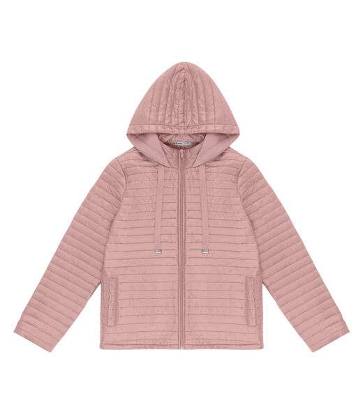 Jaqueta Feminina Com Capuz Endless Rosa