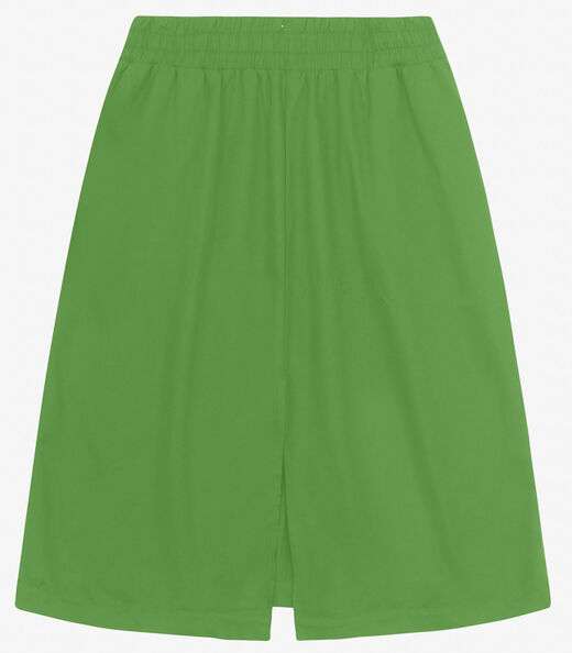 Saia Midi Plus Size Secret Glam Verde