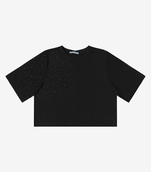 Camiseta Feminina Manga Curta Endless Preto