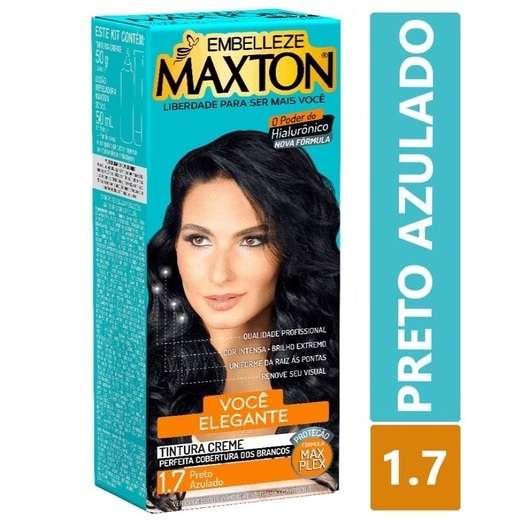 Image_Tintura Maxton Cor:1.7 Preto Azulado