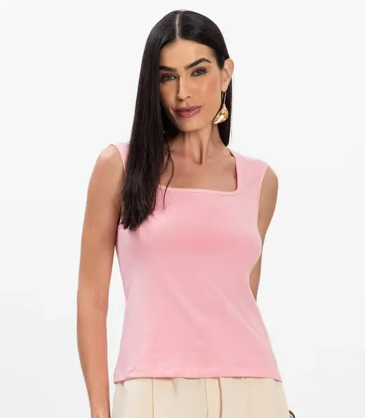 Blusa Feminina Infinita Cor Rosa