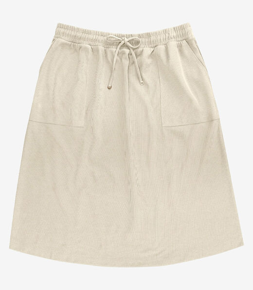 Image_Saia Midi Com Bolso Plus Size Secret Glam Bege