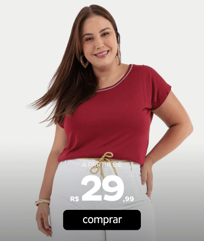Plus size a partir de R$29,99